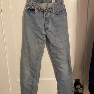 Vintage high waisted levi jeans